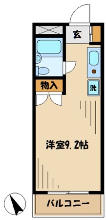 リュミエ堀之内の物件間取画像